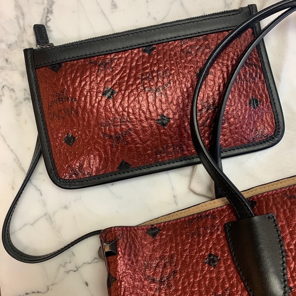 MCM Small Metallic Project Tote Set - Picture 2 of 8